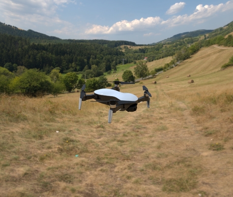 Rth Quadcopter Foldable Arms Gps Drone 4k , 90mm Width Hd Camera Drone