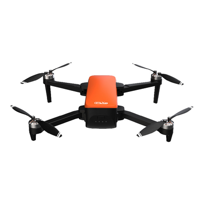 Brushless FCC 3 Axis Gimbal Drone , Foldable Mini Suitcase Drone Hd Camera