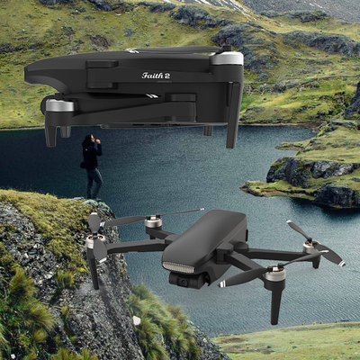 3100mAh 19m/s Foldable Follow Me Drone 5000m With Gps Camera