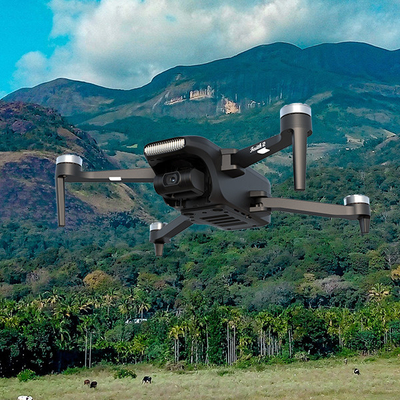 FCC Foldable 5km FPV RC Toy Drone S60 500mA With 4k Camera
