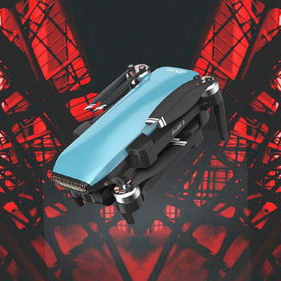 Anti Shake Brushless Foldable Drone 500mA 3 Axis Gimbal 2600mAh